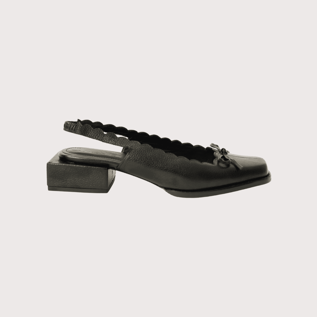 Origen Slingback - Black by Canella at White Label Project