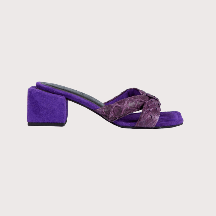 Paiche Heels - Purple by Canella at White Label Project