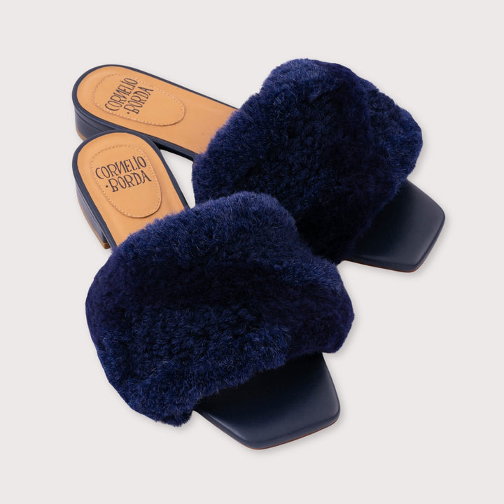 Flats — Dark Blue by Cornelio Borda at White Label Project