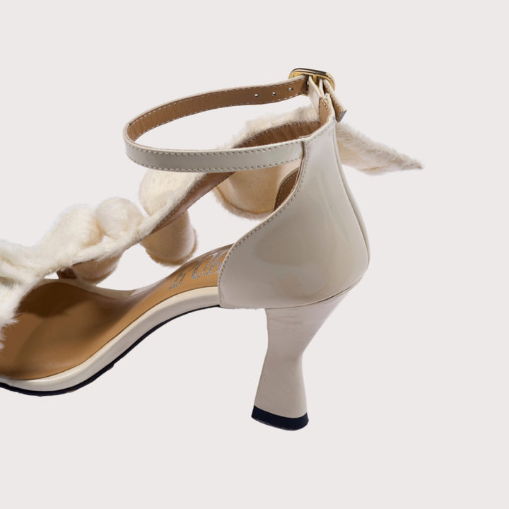 Sarbella Sandals White by Cornelio Borda at White Label Project