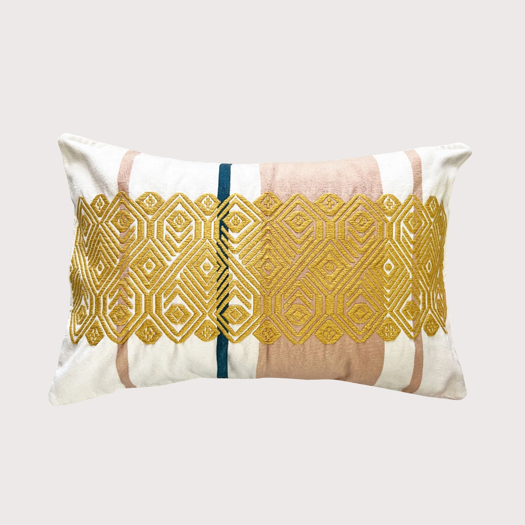 Gertrud Cushion Cover - Multicolor by Ensamble Artesano at White Label Project