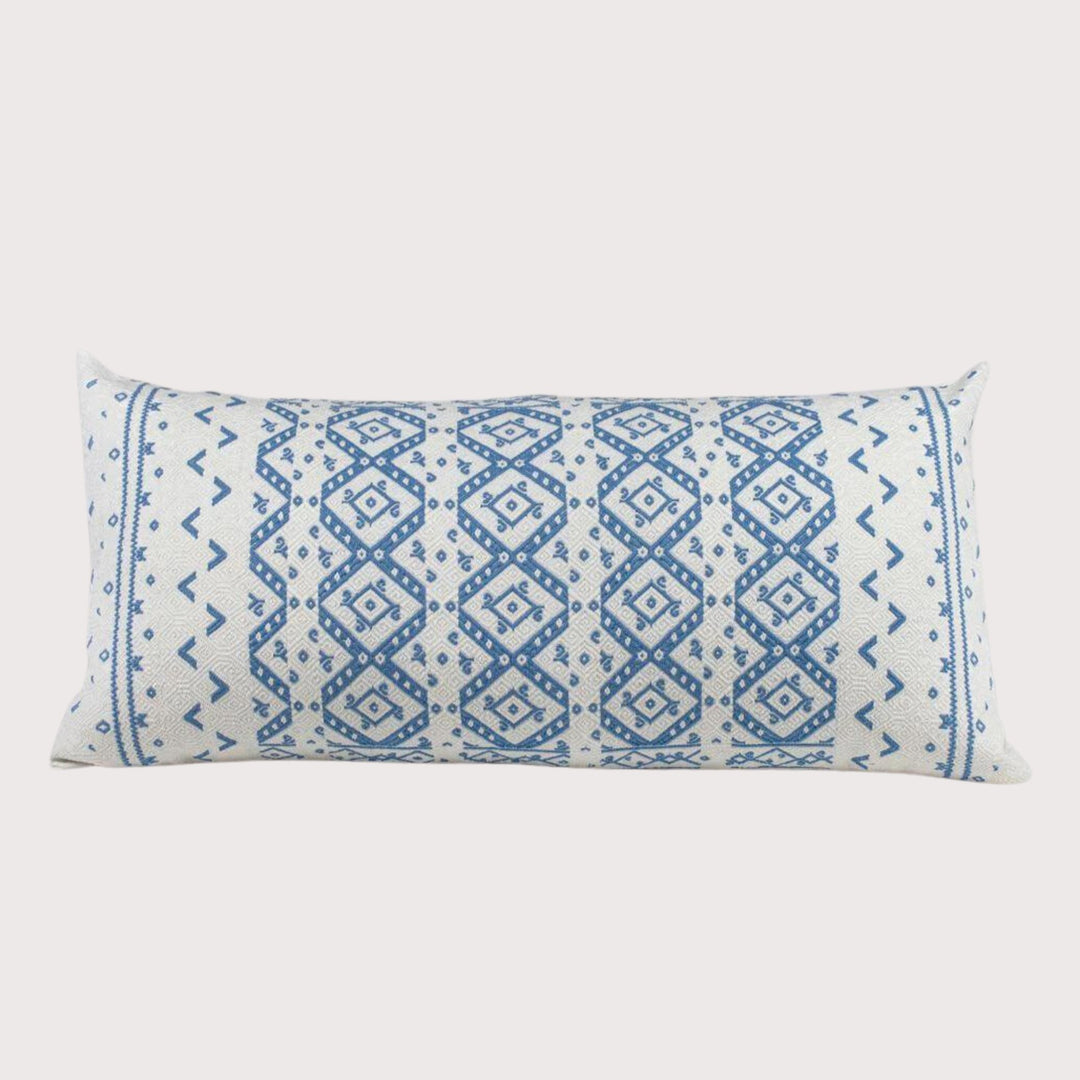 Kaomtealhucum Cushion Cover 40x40 Blue by Ensamble Artesano at White Label Project