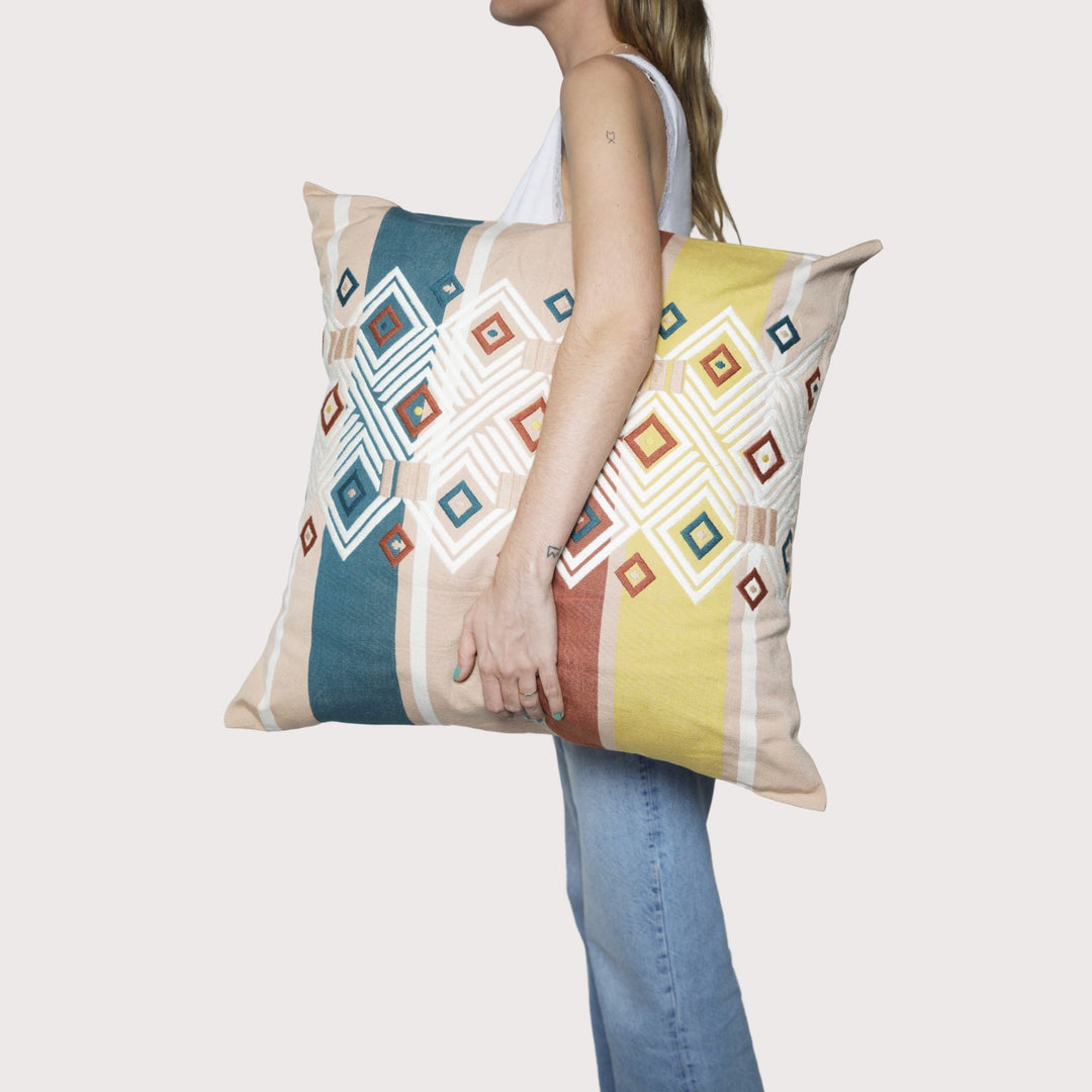 Margarete Cushion Cover by Ensamble Artesano at White Label Project