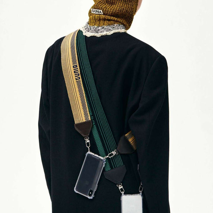 Bag Strap — Green / Black by Gunia Project at White Label Project