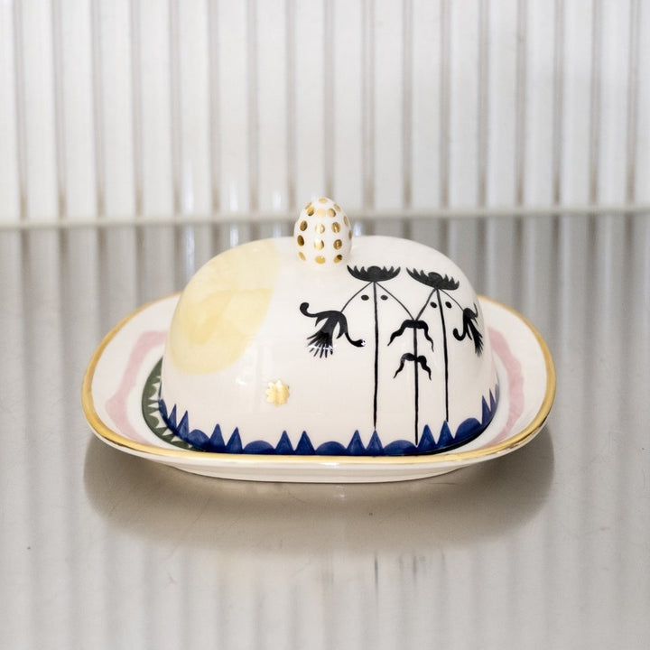 Ceramic Vesna Butter Dish by Gunia Project at White Label Project