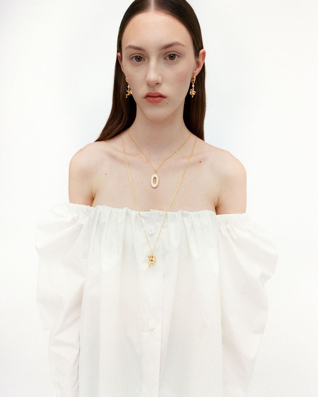 Necklace Angel Pendant by Gunia Project at White Label Project