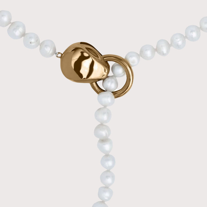 Necklace Tyras White Pearl by Gunia Project at White Label Project