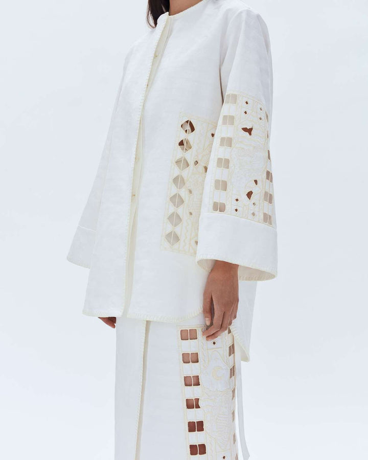 Shirt Stepanyda Embroidered by Gunia Project at White Label Project