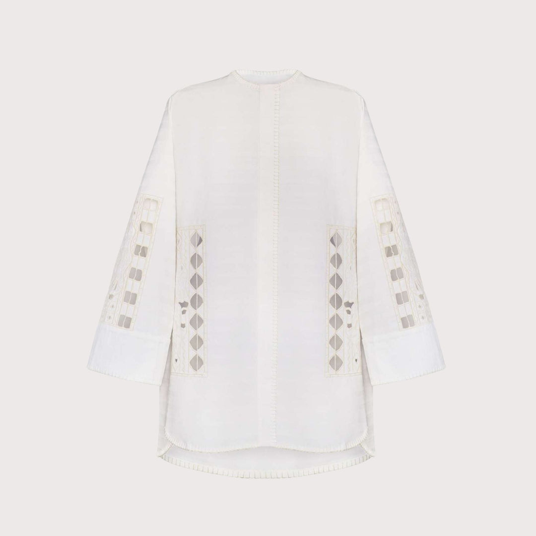 Shirt Stepanyda Embroidered by Gunia Project at White Label Project