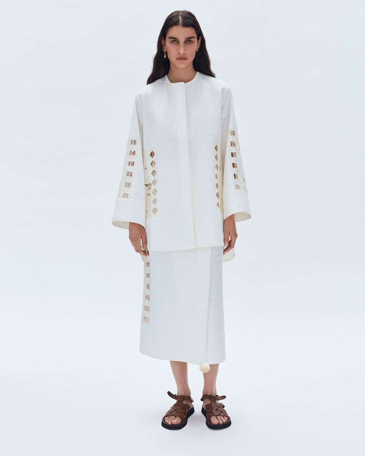 Shirt Stepanyda Embroidered by Gunia Project at White Label Project