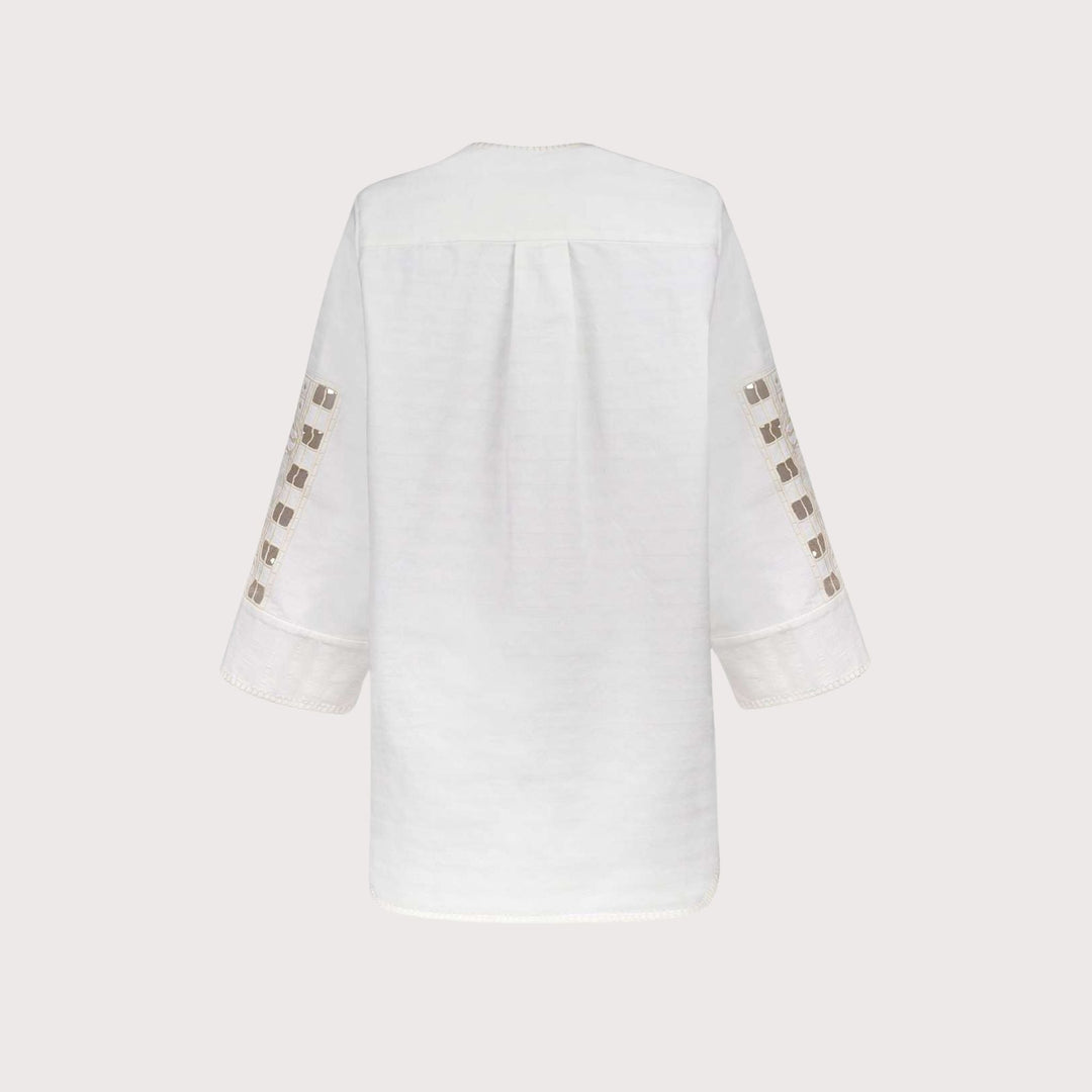 Shirt Stepanyda Embroidered by Gunia Project at White Label Project