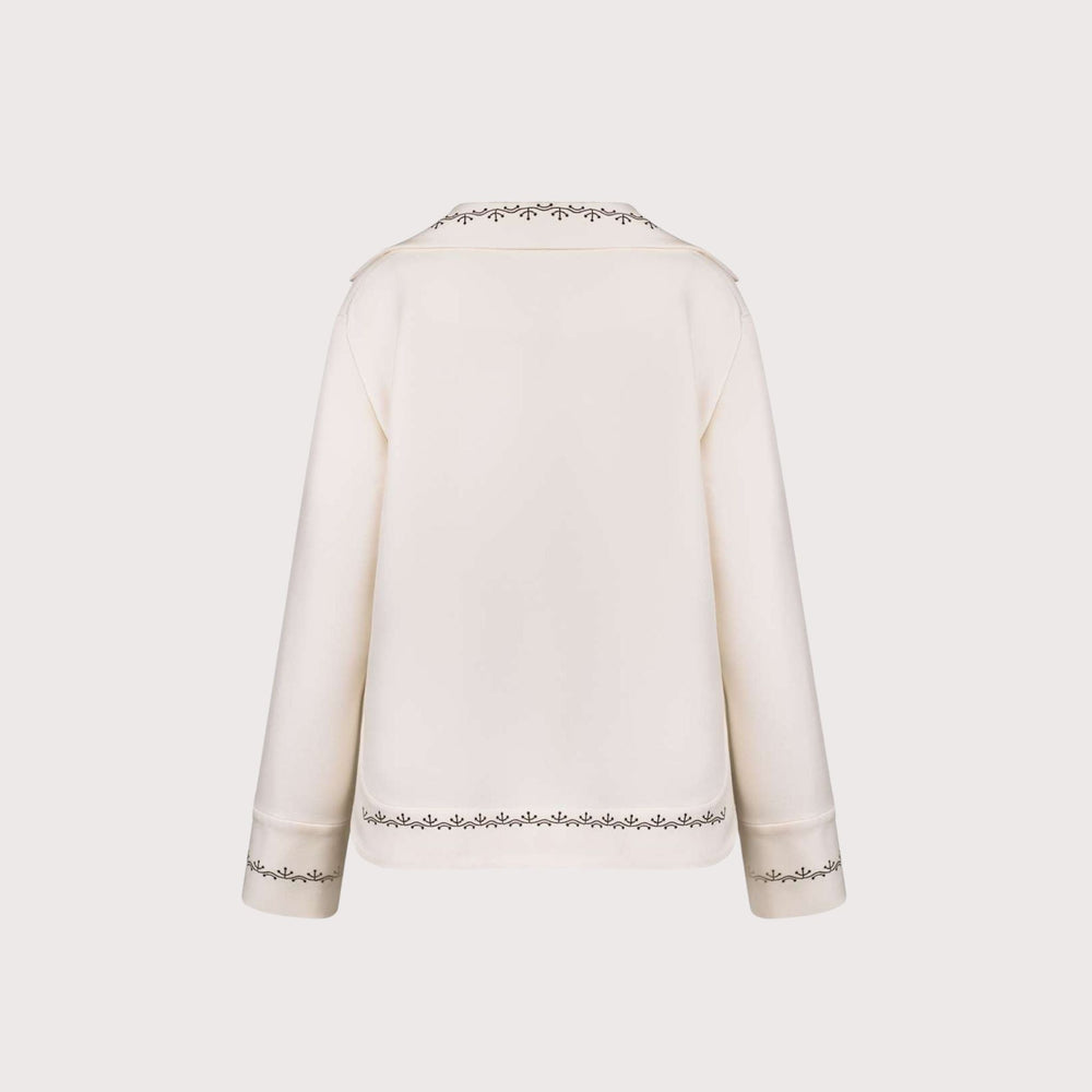 Shirt Tereziia Embroidered by Gunia Project at White Label Project