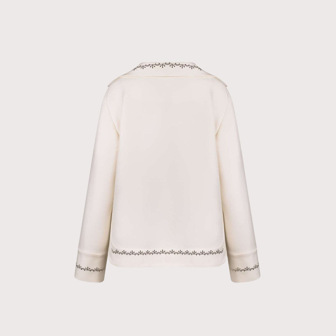 Shirt Tereziia Embroidered by Gunia Project at White Label Project