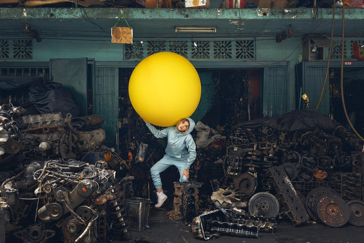 Big Yellow Ballon 1 - Julia Marie Werner by Julia Marie Werner at White Label Project