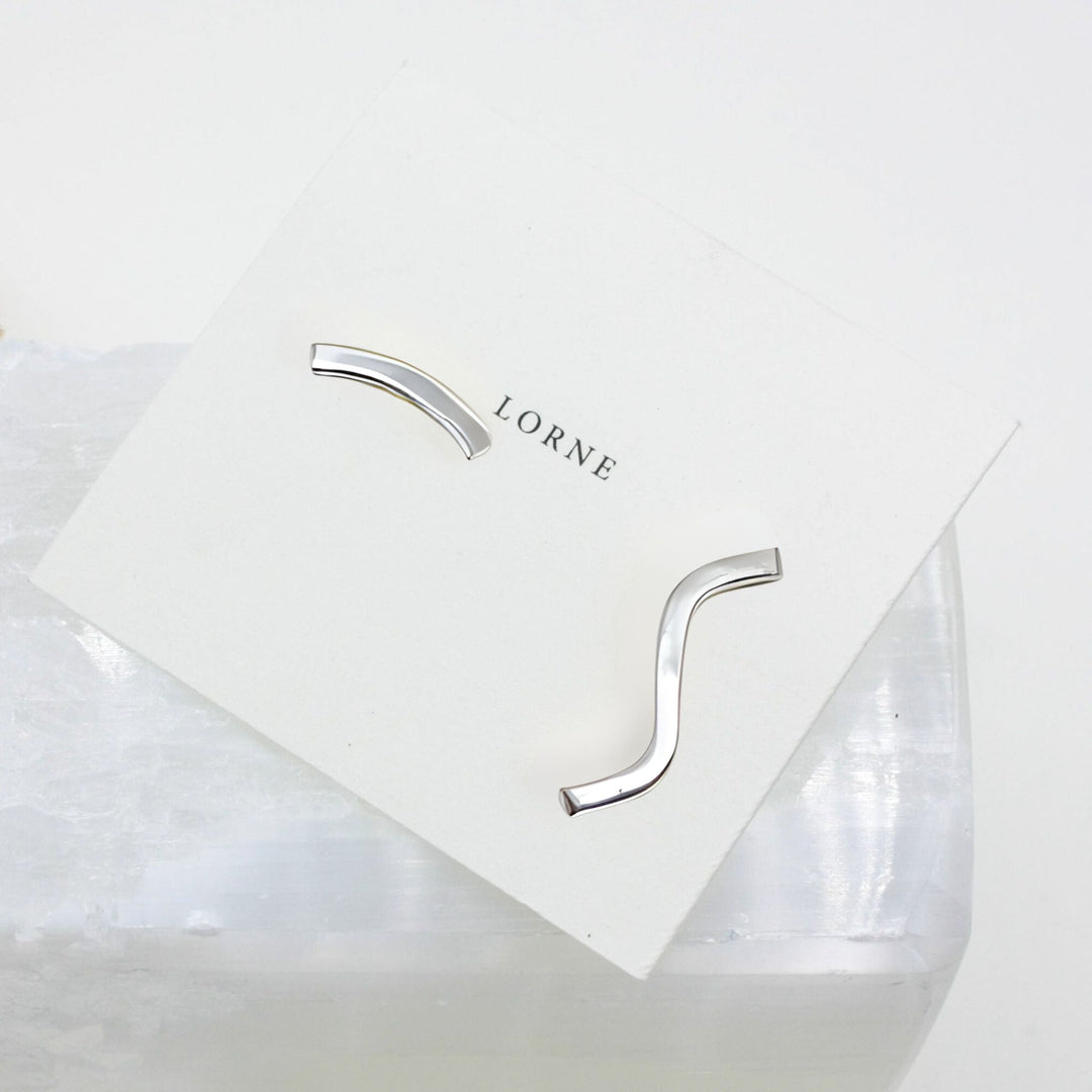 Payphone Earrings - Silver by Lorne at White Label Project