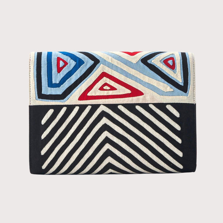 Labyrinth Small Kuna Clutch by Mola Sasa at White Label Project