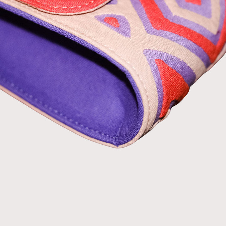 Oguale Small Kuna Clutch by Mola Sasa at White Label Project