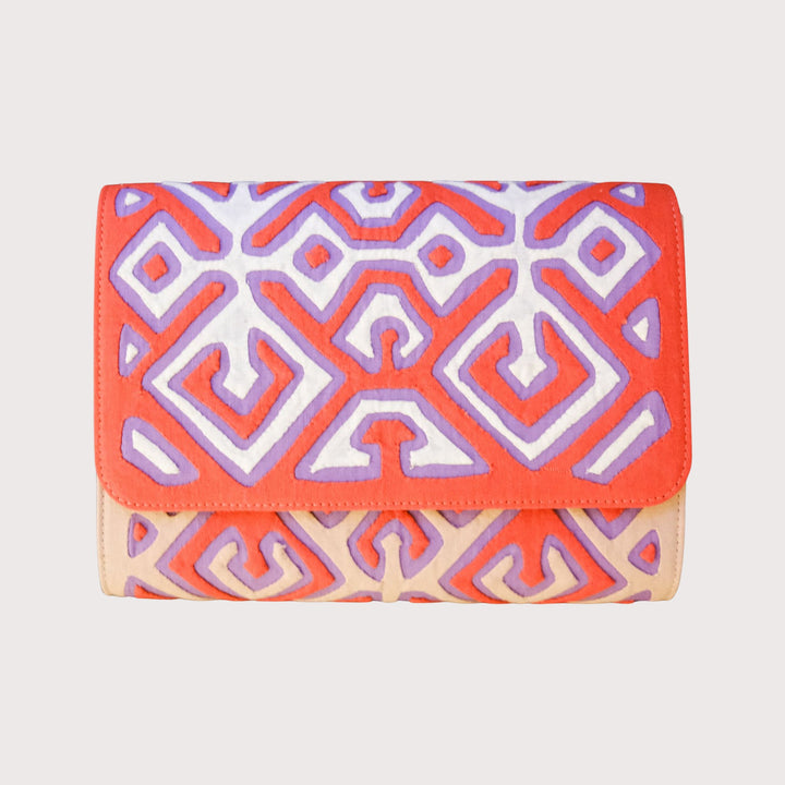 Oguale Small Kuna Clutch by Mola Sasa at White Label Project