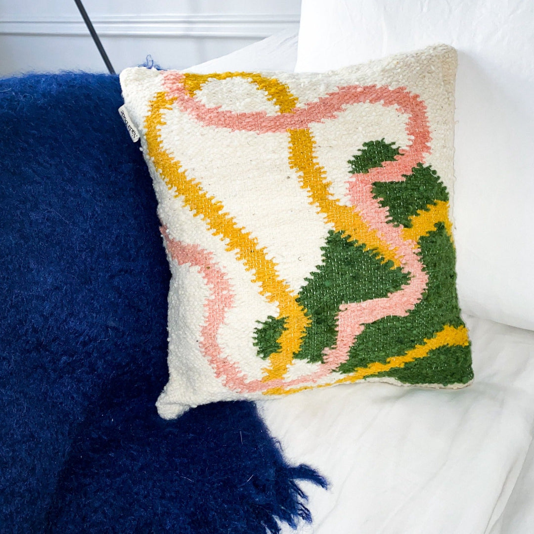 Kumbala pillow by Nada Duele at White Label Project