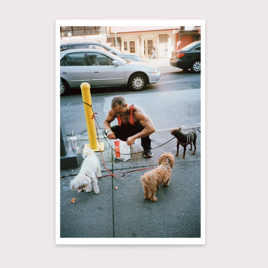 Body Builder and Dogs - Phillip Kaminiak by Phillip Kaminiak at White Label Project
