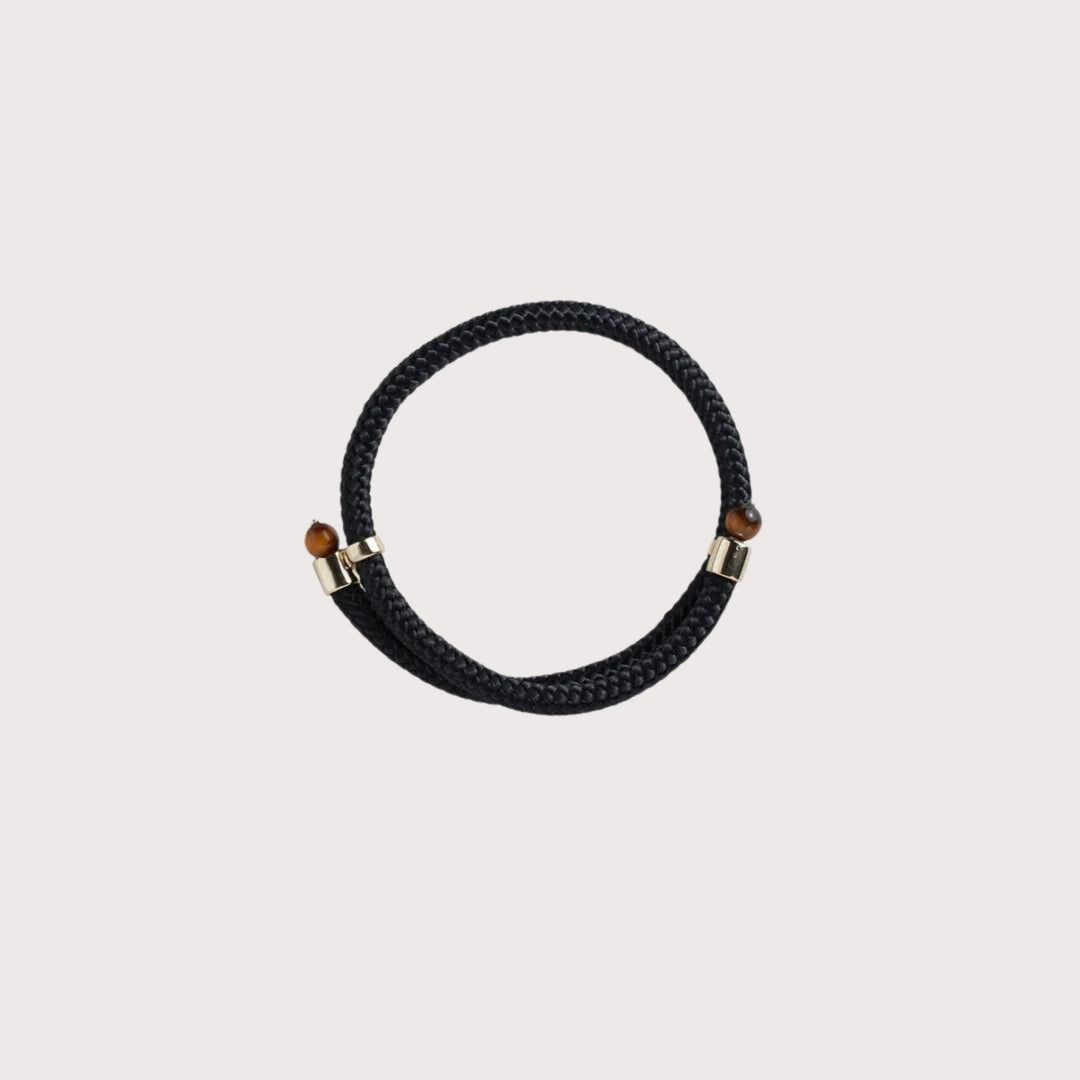 "Between Us" Joy Bracelet - Black by Pichulik at White Label Project