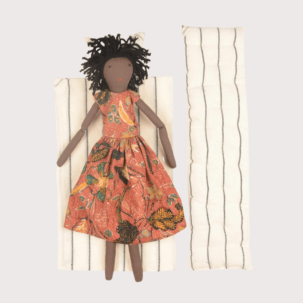 Afia Doll - Orange by Silaiwali at White Label Project