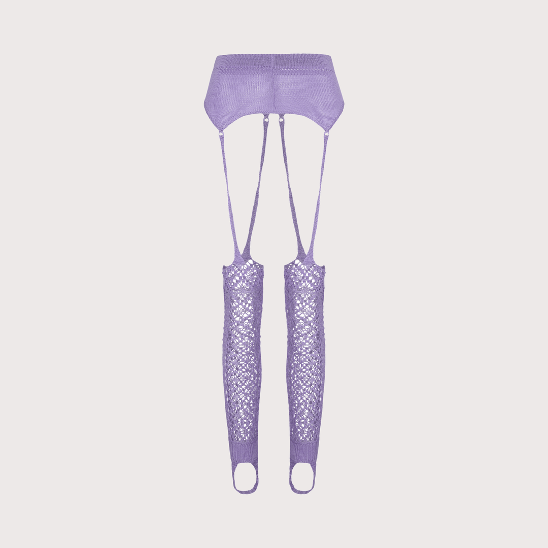 Kisca Lingerie socks - Lilac by The Sake Project at White Label Project