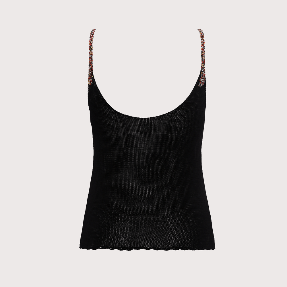 Melia Top - Black by The Sake Project at White Label Project