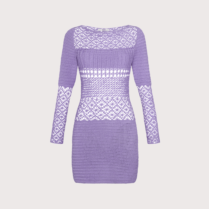 Quidia Dress - Lilac by The Sake Project at White Label Project