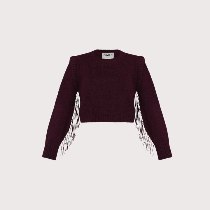 Sweater Alanis - Plum by The Sake Project at White Label Project