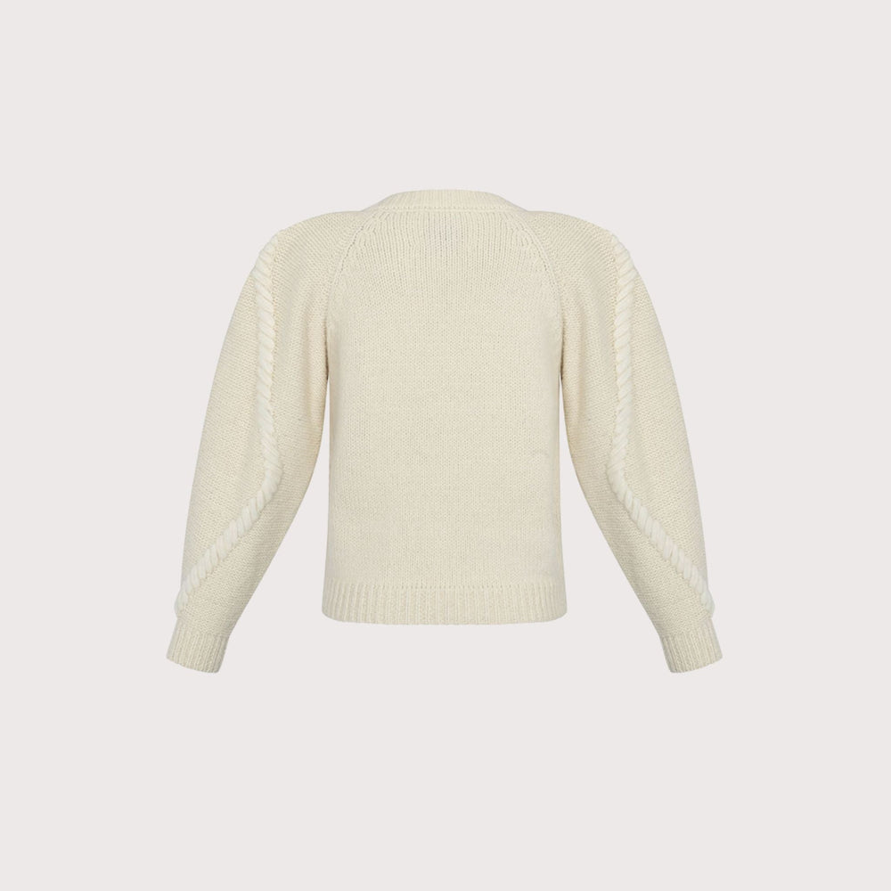 Sweater Alpamayo - Ecru by The Sake Project at White Label Project