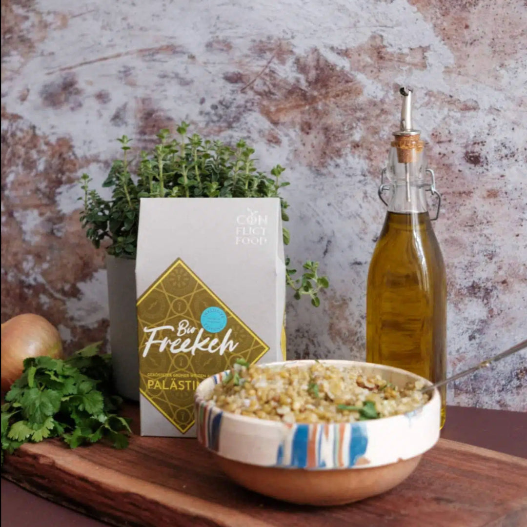 Freekeh from Palestine by Conflictfood at White Label Project