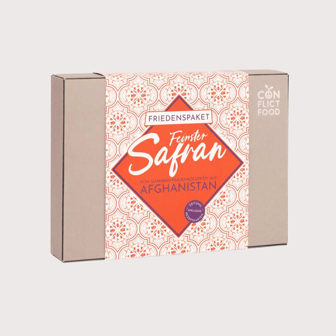 Saffron from Afghanistan Gift Set by Conflictfood at White Label Project