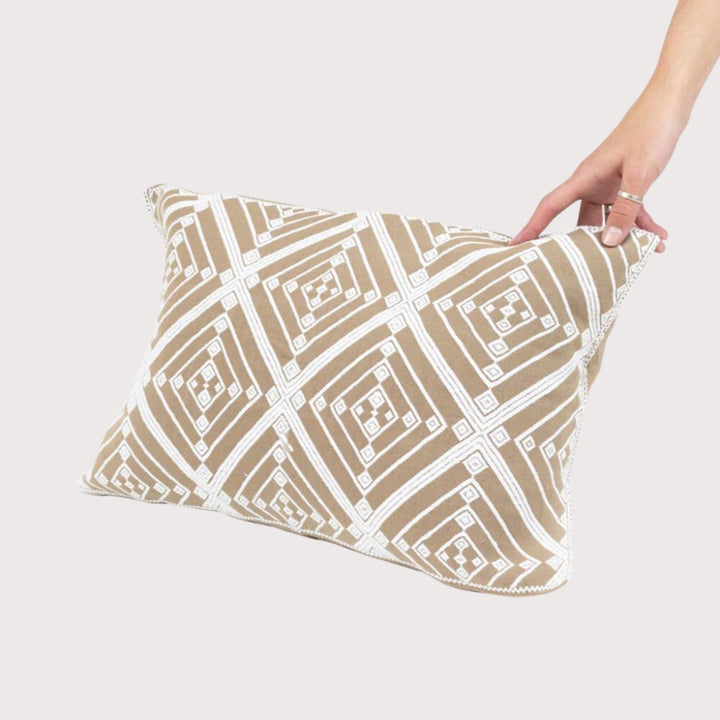 Bayalemo Cushion Cover Rectangular by Ensamble Artesano at White Label Project