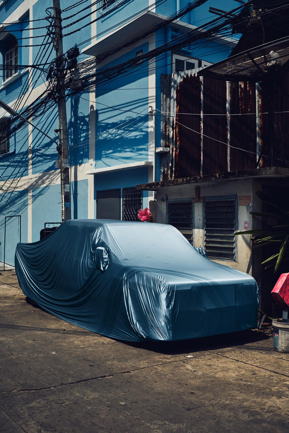 Coloured Cars Blue - Julia Marie Werner by Julia Marie Werner at White Label Project