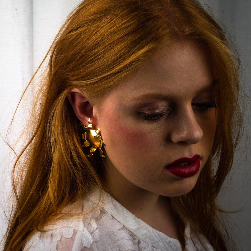 Sol Earrings — Medium by Mola Sasa at White Label Project