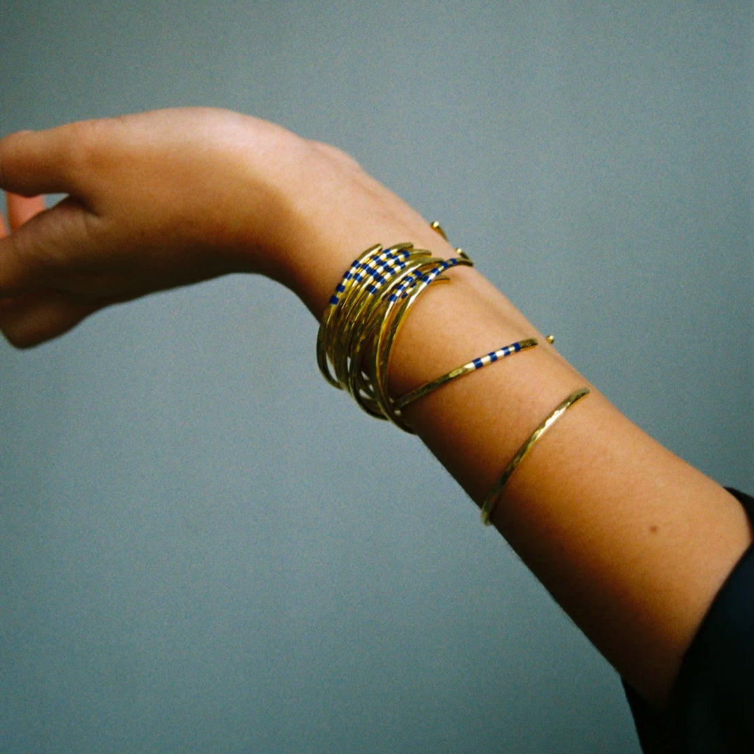 Rabia Bangle Bracelet by Sevar Studios at White Label Project